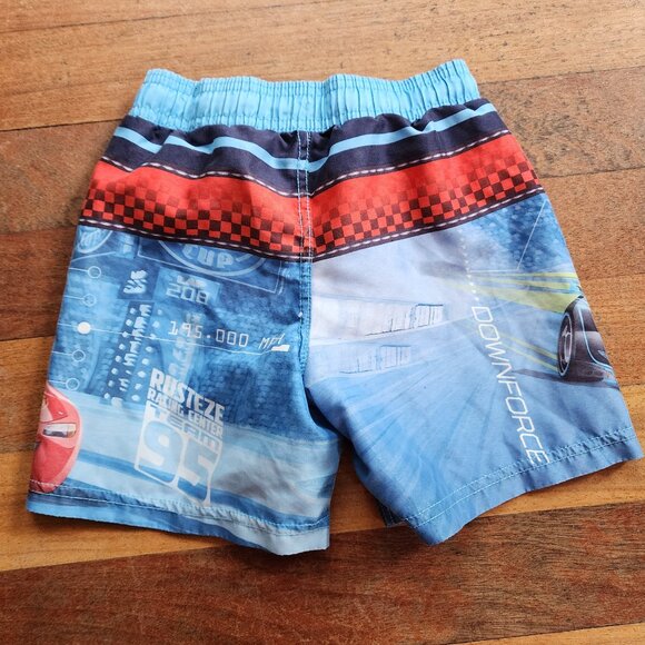 Disney Pixar Cars 3 Kids Swimming Trunks Size 4 - Picture 8 of 9